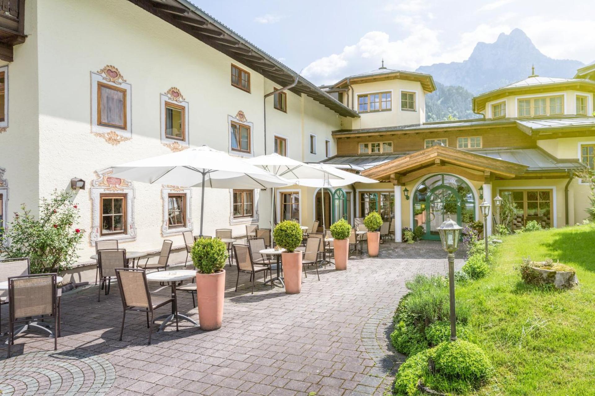 Hotel Vitaloase Zu Den Drei Bruedern Unken Εξωτερικό φωτογραφία