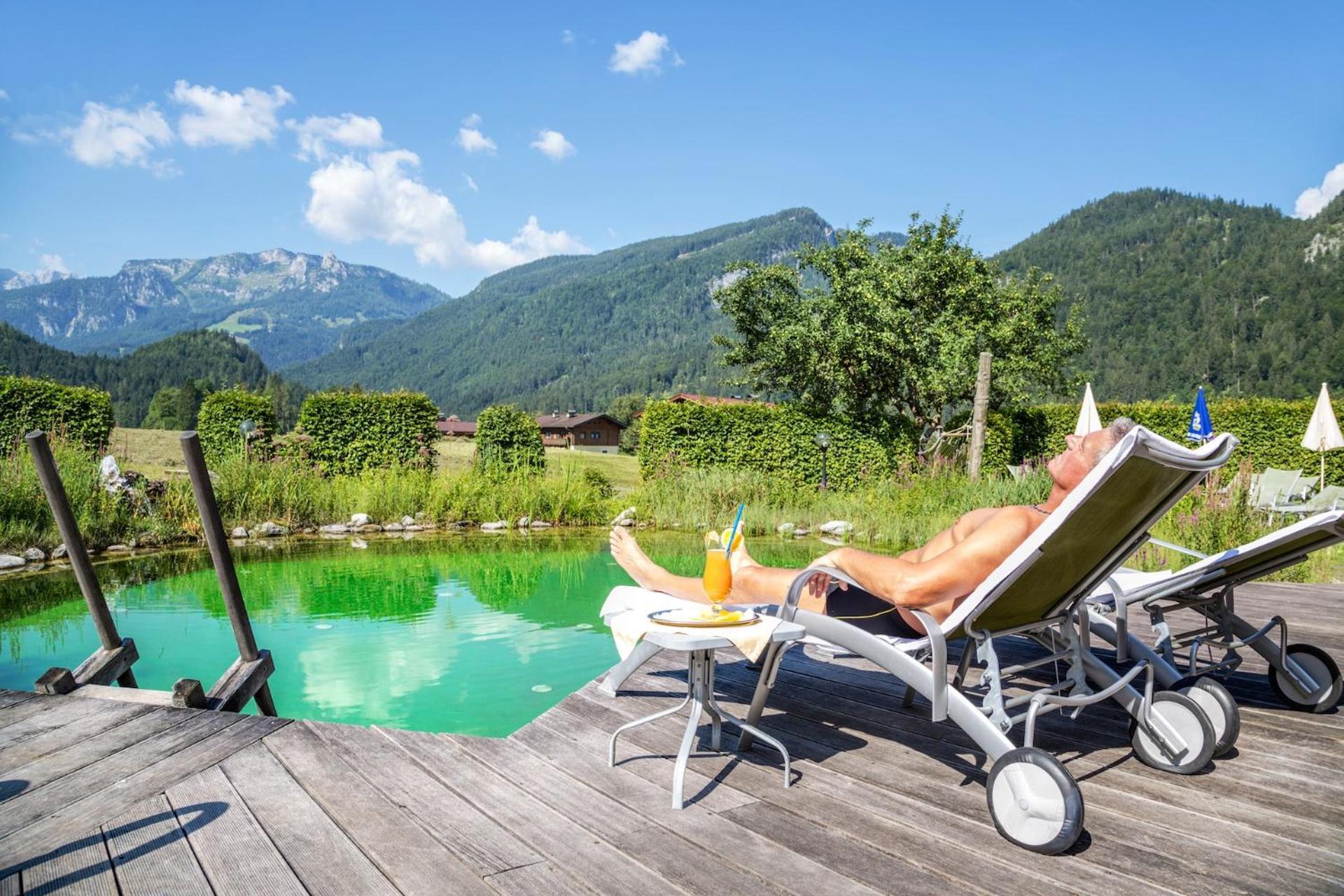 Hotel Vitaloase Zu Den Drei Bruedern Unken Εξωτερικό φωτογραφία